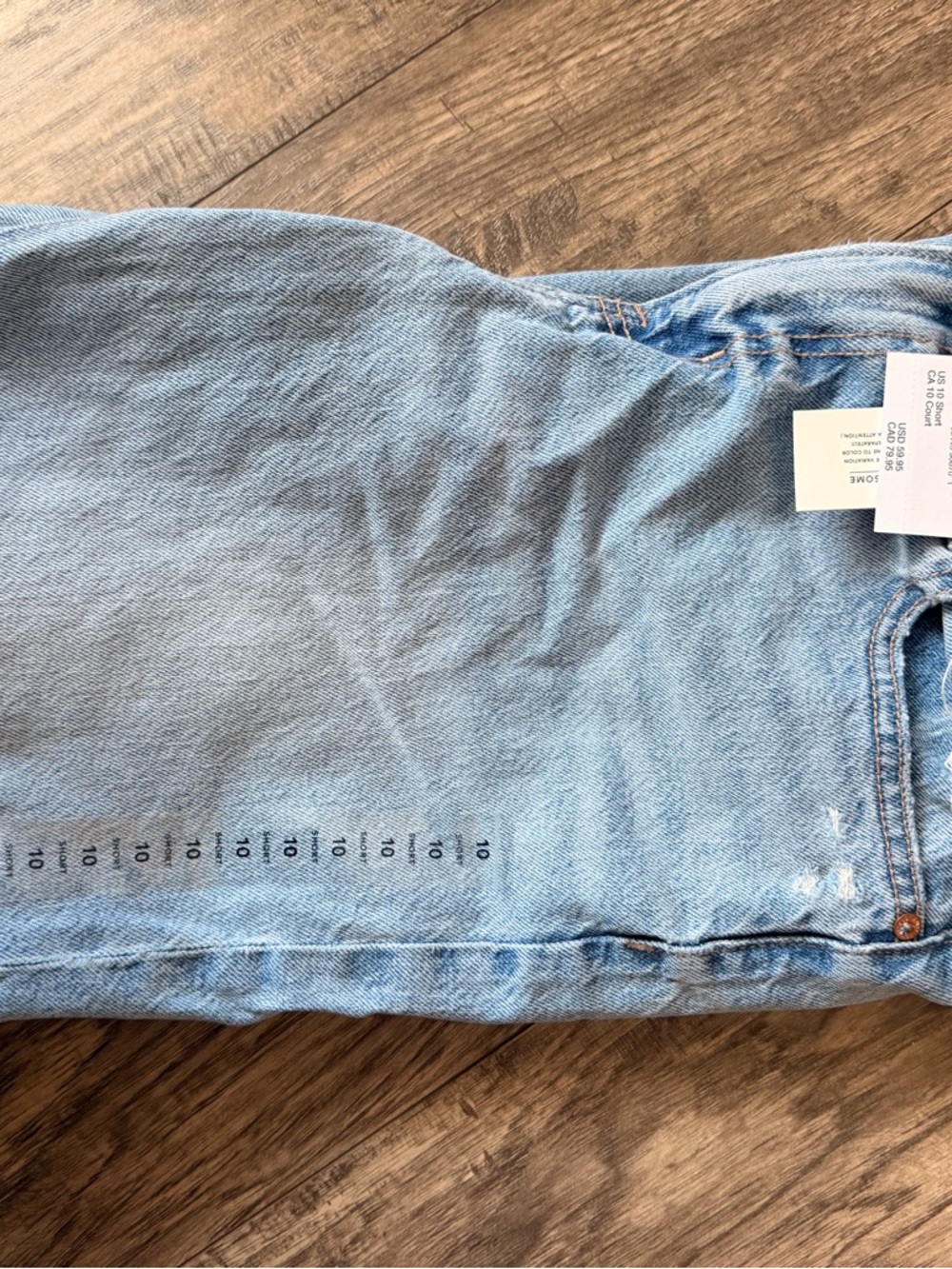 American Eagle Outfitters Light Blue Flare Jeans